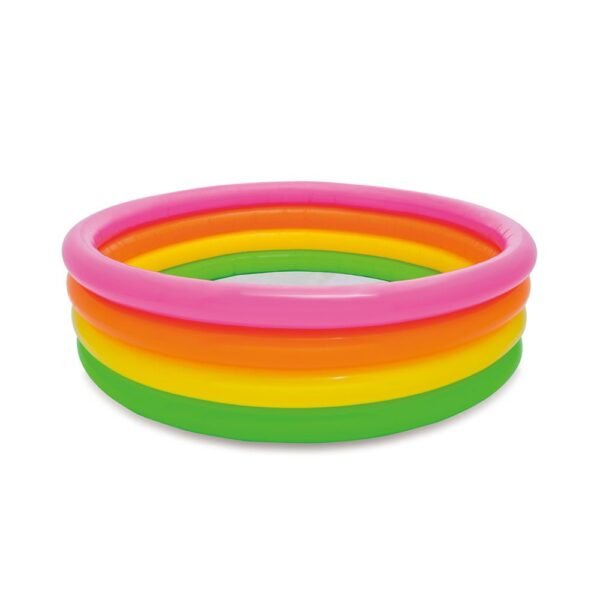 Piscina infantil inflable INTEX 4 colores grande 168x46 cm - Imagen 4