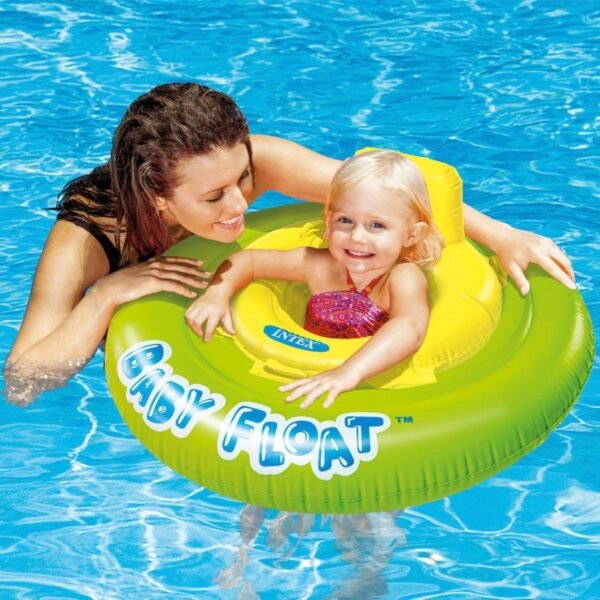 Flotador redondo para bebé INTEX Baby Float 76 cm 1 a 2 años
