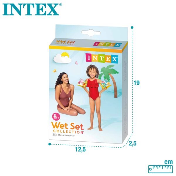Brazaletes inflables INTEX® Ocean Fish 23x15 cm (3 a 6 años) - Imagen 2