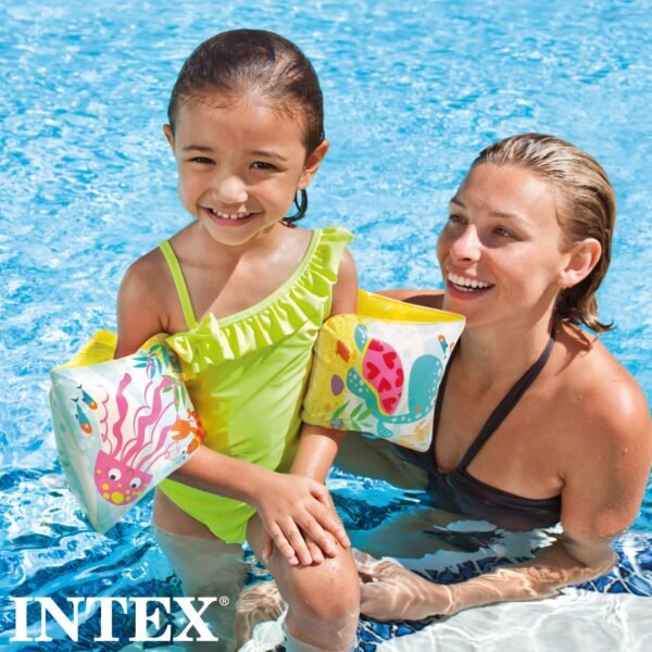 Brazaletes inflables INTEX® Ocean Fish 23x15 cm (3 a 6 años) - Imagen 3