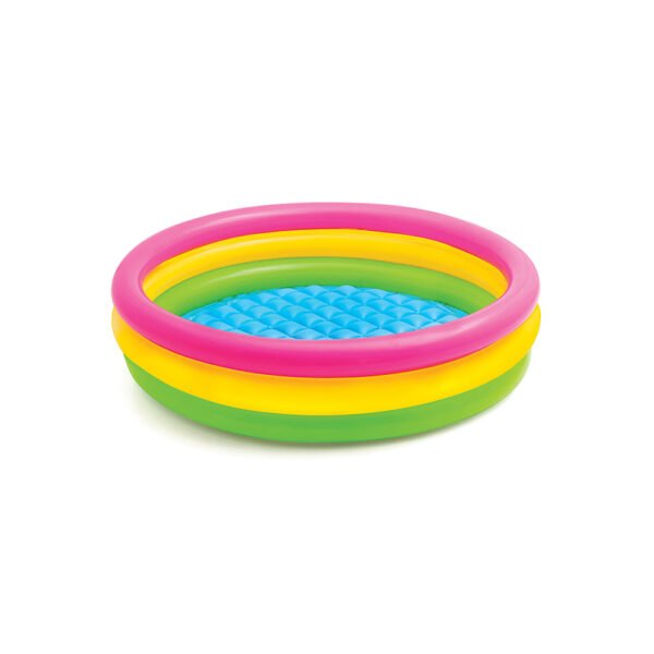 Piscina infantil INTEX inflable tricolor grande - Imagen 3