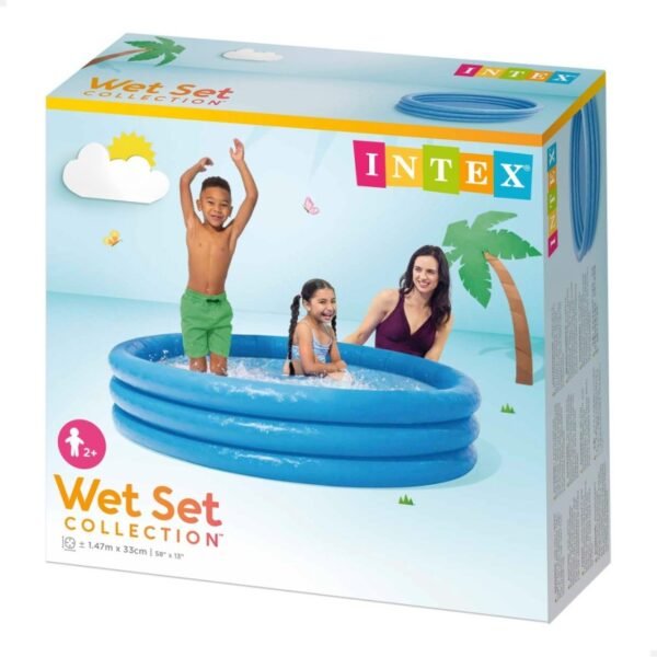 PISCINA inflable INTEX 3 AROS AZUL - Imagen 2