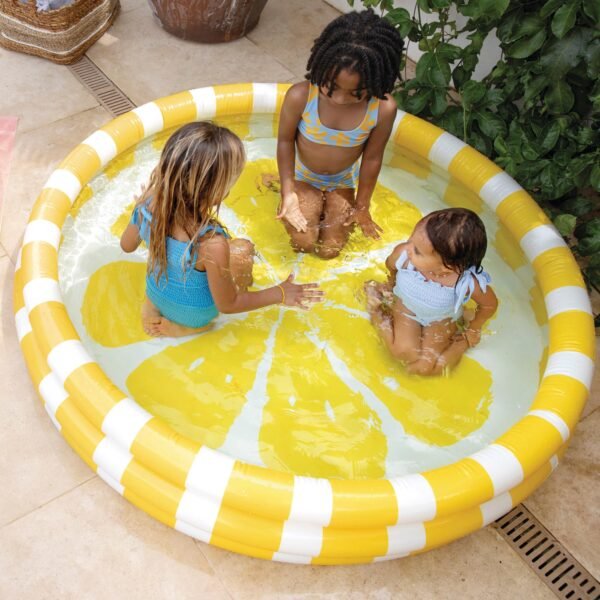 Piscina inflable limón 330 litros