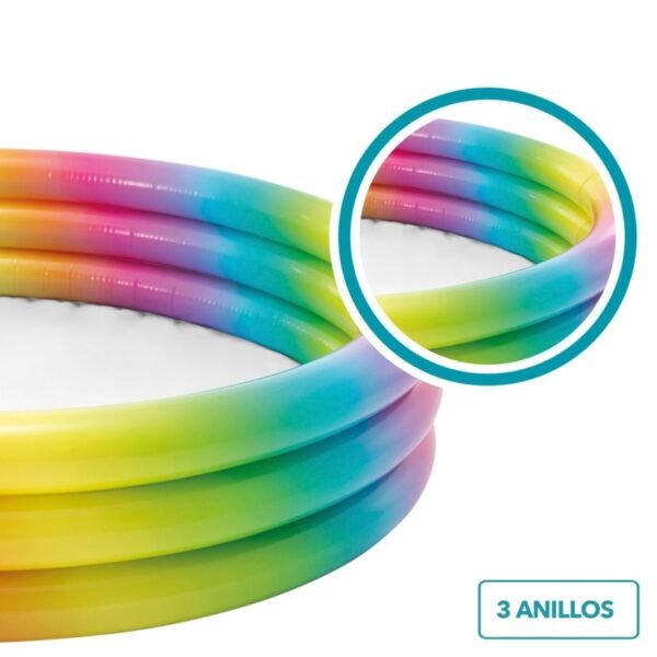 Piscina inflable infantil INTEX multicolor - Imagen 4