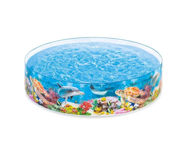 Piscina infantil con estructura Dinosaurios