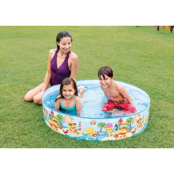 Alberca Rígida para Niños con Diseño de Playa