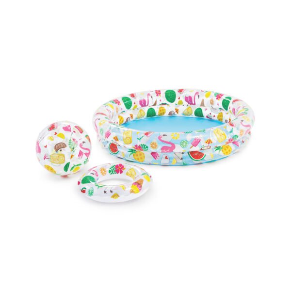 Set infantil de piscina, flotador y pelota hinchable INTEX - Imagen 3
