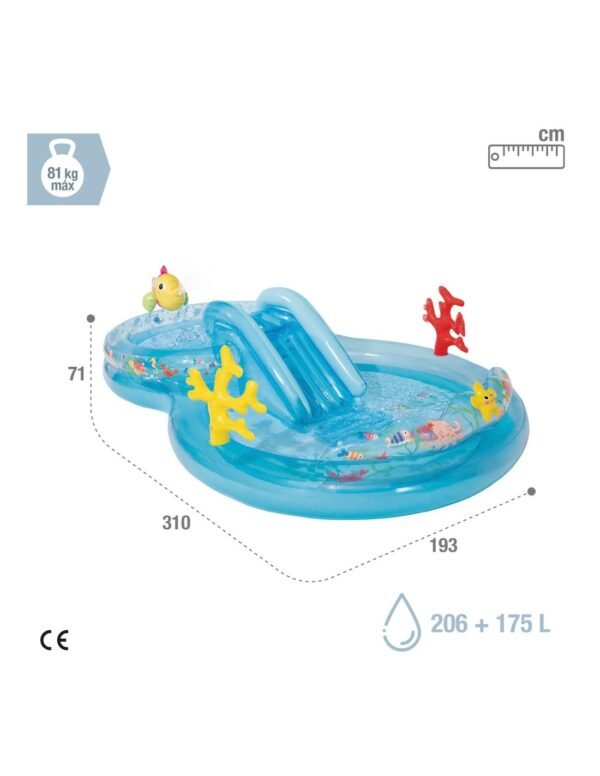 Centro de Juegos Bajo el Mar INTEX® — 310x193x71 cm | 381 L | 81 kg máx. - Imagen 3