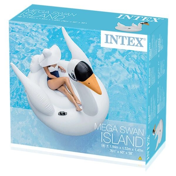 CISNE MEGA HINCHABLE INTEX - 194X152X147 CM - Imagen 3