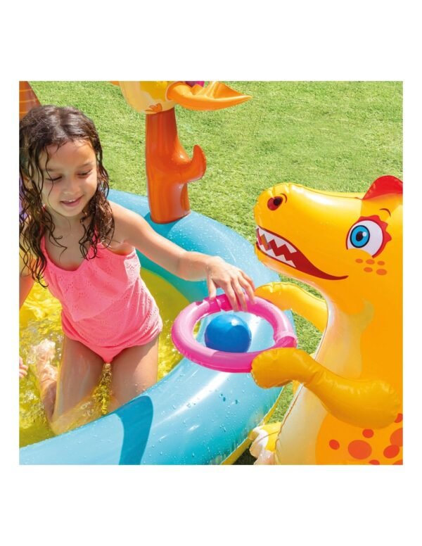 CENTRO JUEGOS HINCHABLE INTEX DINOS 302X229X112 CM - 280 L - Imagen 3