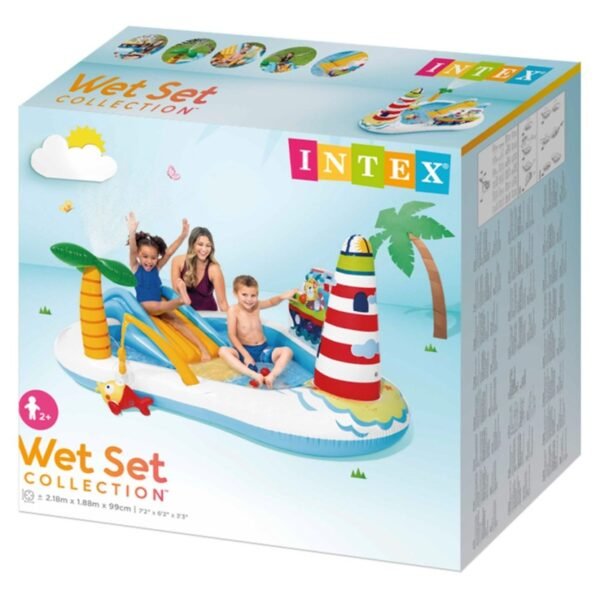 Centro de juegos hinchable intex pesca - Imagen 3
