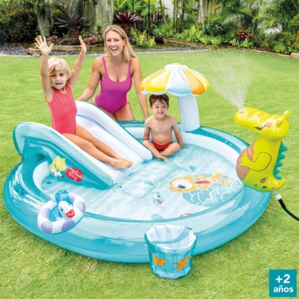 Centro de juegos Cocodrilo INTEX® — 201x170x84 cm | 54 kg máx.