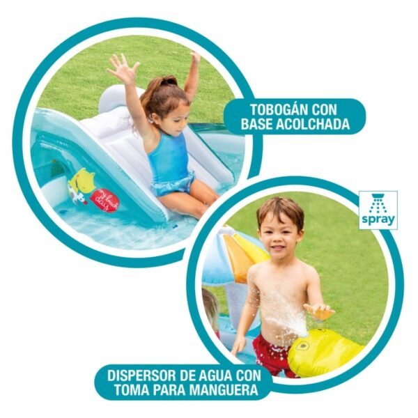 Centro de juegos Cocodrilo INTEX® — 201x170x84 cm | 54 kg máx. - Imagen 5
