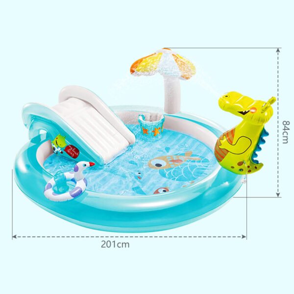 Centro de juegos Cocodrilo INTEX® — 201x170x84 cm | 54 kg máx. - Imagen 2