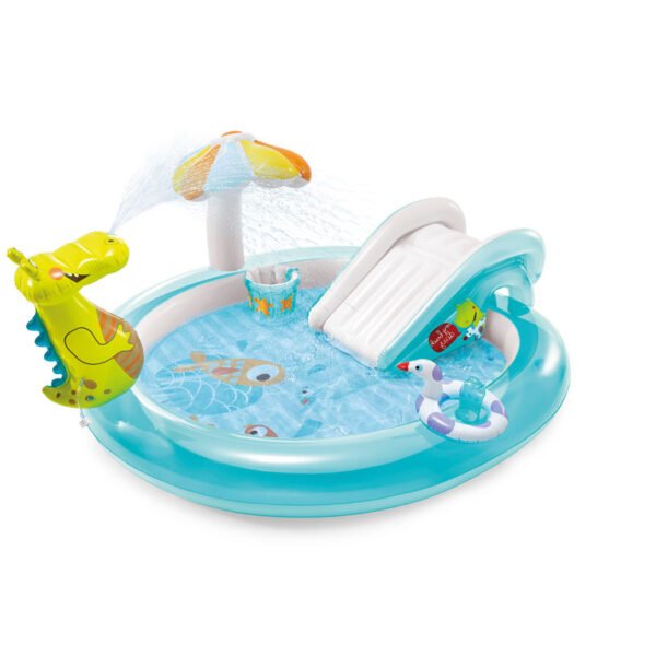 Centro de juegos Cocodrilo INTEX® — 201x170x84 cm | 54 kg máx. - Imagen 3