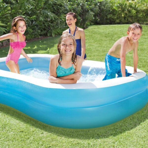 Piscina Familiar Hinchable Rectangular — 203x152x48 cm | 540 L