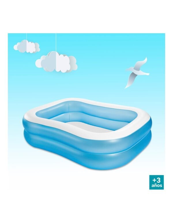 Piscina Familiar Hinchable Rectangular — 203x152x48 cm | 540 L - Imagen 2