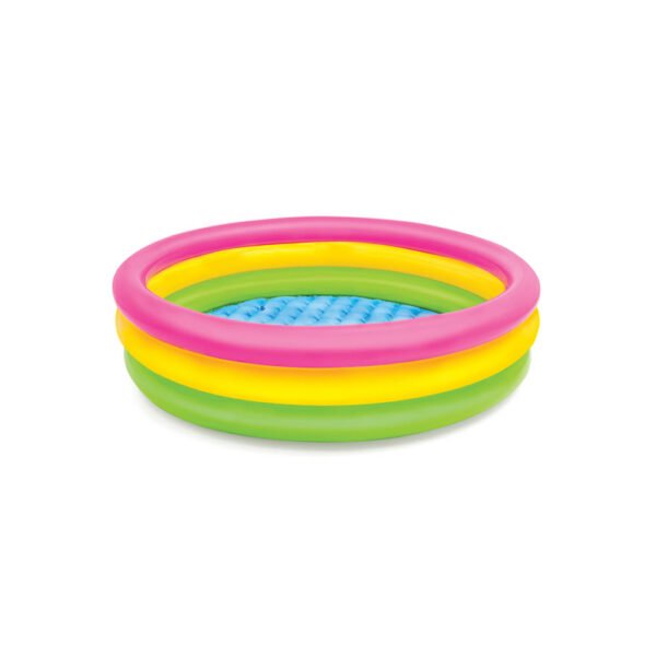 Piscina infantil INTEX inflable tricolor 114x25 cm - Imagen 4