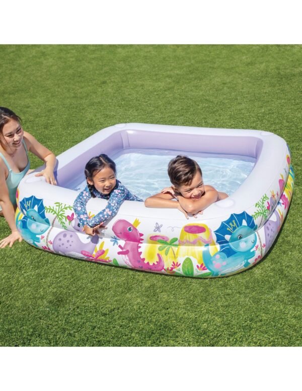 Piscina Hinchable INTEX® con Toldo Desmontable — 157x157x122 cm | 295 L - Imagen 5
