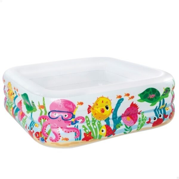PISCINA HINCHABLE INTEX SEA AQUARIUM 159X159X50 CM, CAPACIDAD 340 LITROS. - Imagen 3
