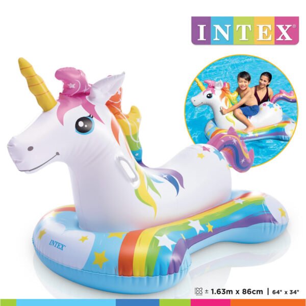Montable Inflable Unicornio INTEX® - Imagen 6
