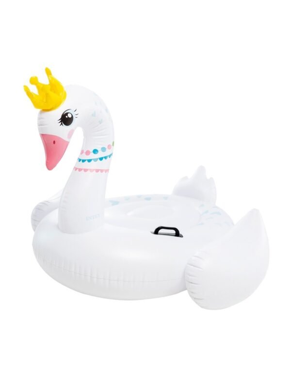 Flotador Hinchable Cisne Chico con Corona INTEX® - Imagen 2