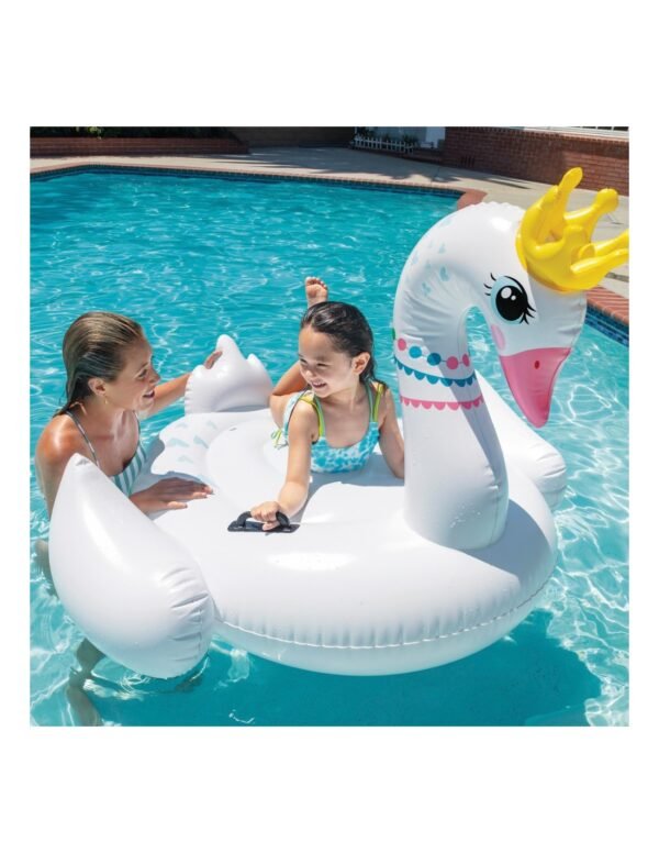 Flotador Hinchable Cisne Chico con Corona INTEX®