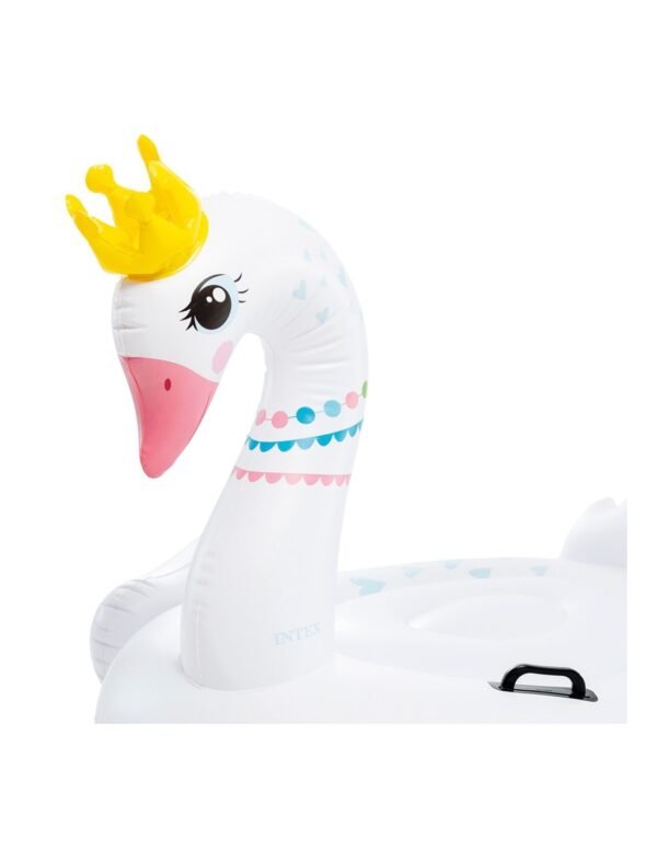 Flotador Hinchable Cisne Chico con Corona INTEX® - Imagen 4
