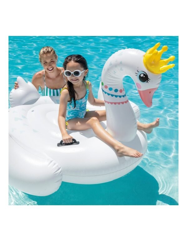 Flotador Hinchable Cisne Chico con Corona INTEX® - Imagen 6