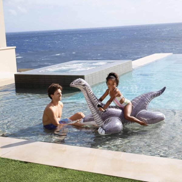 Flotador Hinchable Brontosaurio Realista con Asas INTEX®