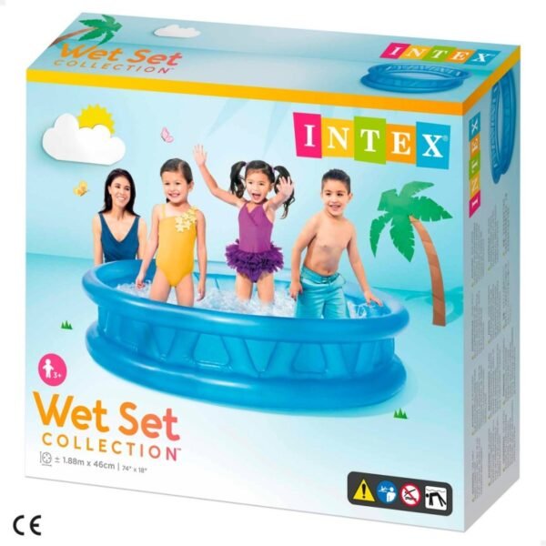 Piscina inflable redonda azul INTEX - Imagen 3