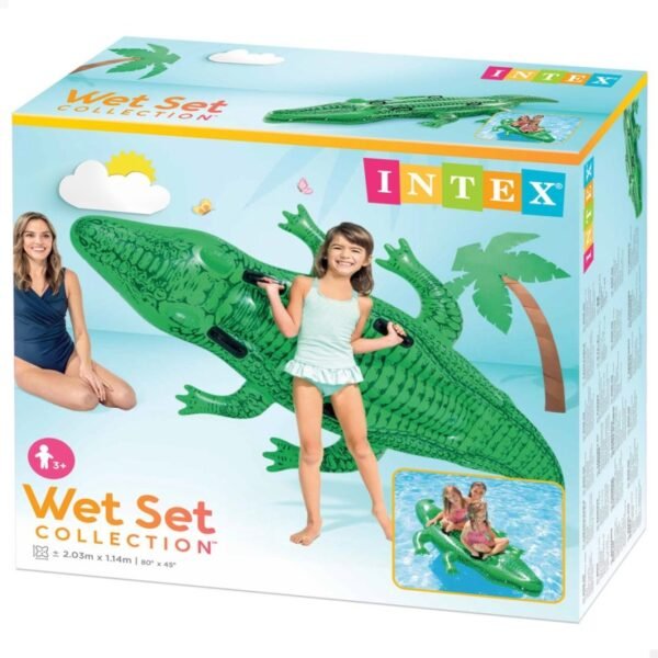 Montable Inflable Cocodrilo Grande INTEX® - Imagen 3