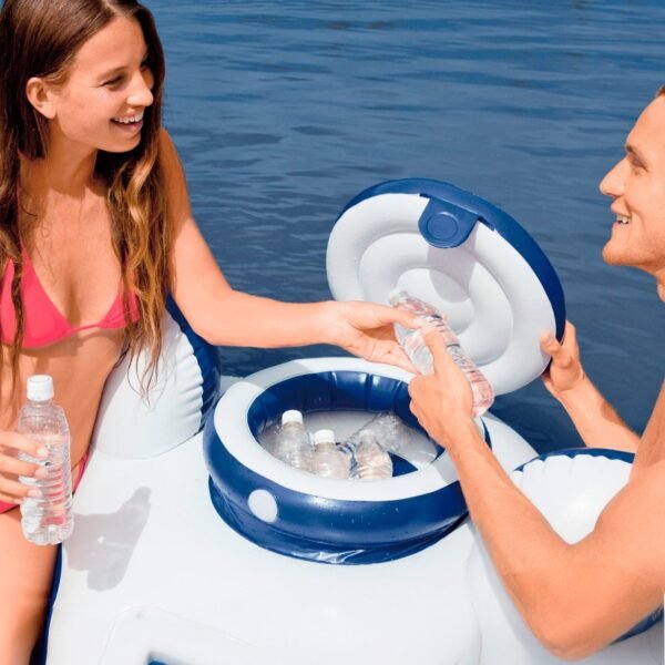 Salvavidas Doble con Respaldo y Agarraderas INTEX® River Run - Imagen 2