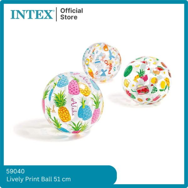 Pelota Inflable Tropical 20" INTEX® - Imagen 2