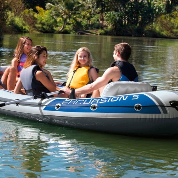 Barca hinchable INTEX® Excursion 5 – Sport Series 366x168x43 cm