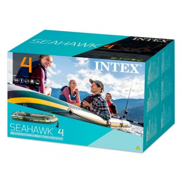 Barco hinchable Seahawk 4 Intex Sport Series 351x145x48 cm - Imagen 5